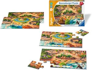 Ravensburger Puzzle »tiptoi® Puzzle für kleine Entdecker: Zoo«