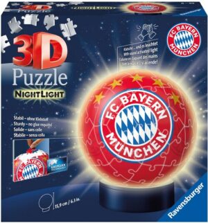 Ravensburger Puzzleball »Nachtlicht FC Bayern München«