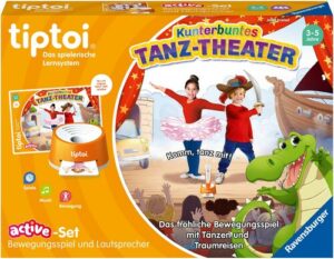 Ravensburger Spiel »tiptoi® ACTIVE Set Kunterbuntes Tanz-Theater«