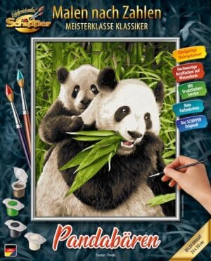 Schipper Malen nach Zahlen »Meisterklasse Klassiker - Pandabären«