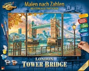 Schipper Malen nach Zahlen »Meisterklasse Triptychon - London - Tower Bridge«