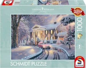 Schmidt Spiele Puzzle »Graceland Christmas von Thomas Kinkade«