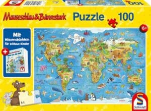Schmidt Spiele Puzzle »Mauseschlau & Bärenstark