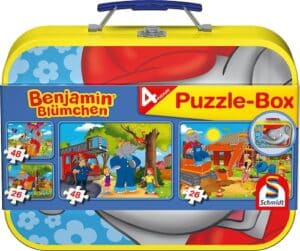 Schmidt Spiele Puzzle »Puzzlebox im Metallkoffer