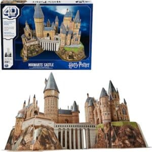 Spin Master 3D-Puzzle »4D Build - Harry Potter - Hogwarts Schloss«