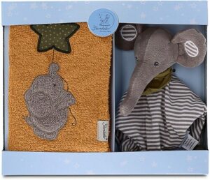 Sterntaler® Schmusetuch »Geschenk-Set Elefant Eddy«