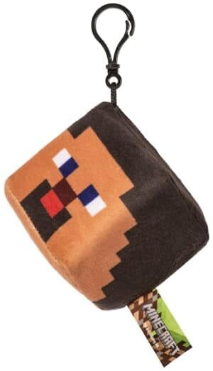 United Labels® Plüschfigur »Minecraft Steve Head Plüsch Clip-on 10 cm«