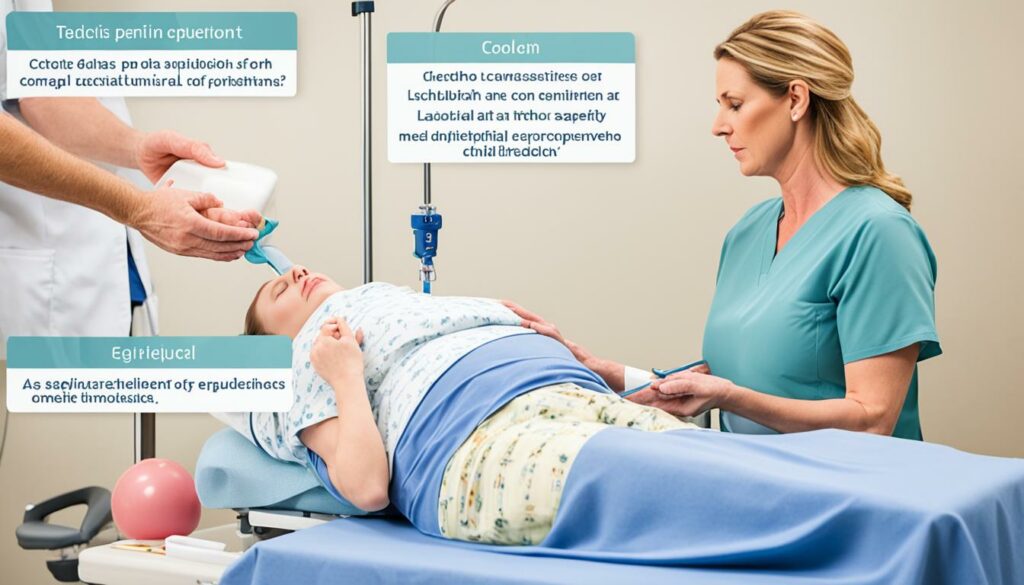 Lachgas vs Epidural im medizinischen Kontext