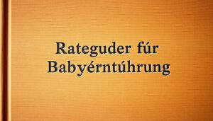 Das Baby richtig füttern