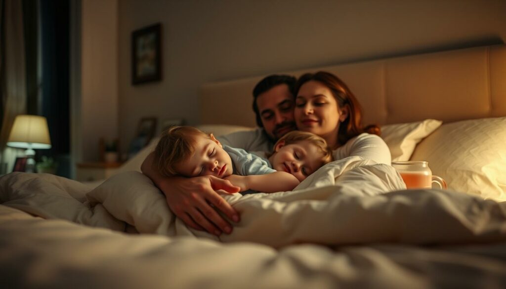 Gehören Babys ins Familienbett?